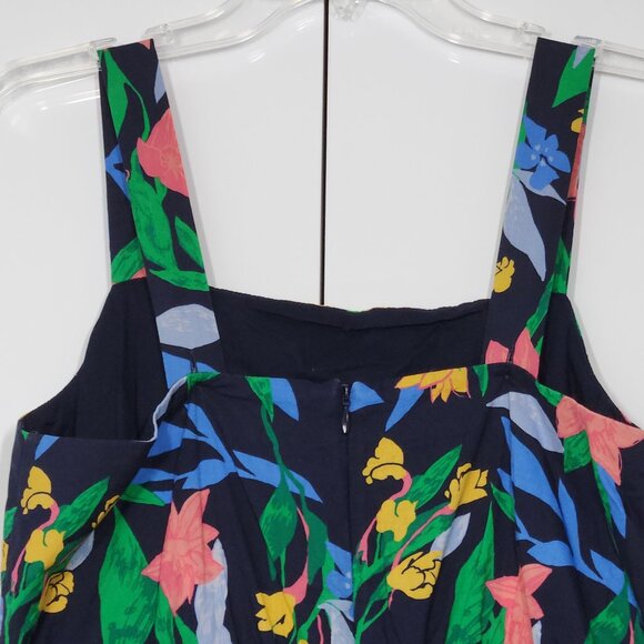 J.Crew Floral Tiered Sleeveless Sundress Size 8 - Picture 5 of 10